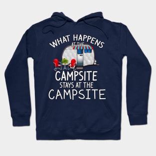 Copy of Peace, Love and Camping - Cool Camping Stuff Hoodie